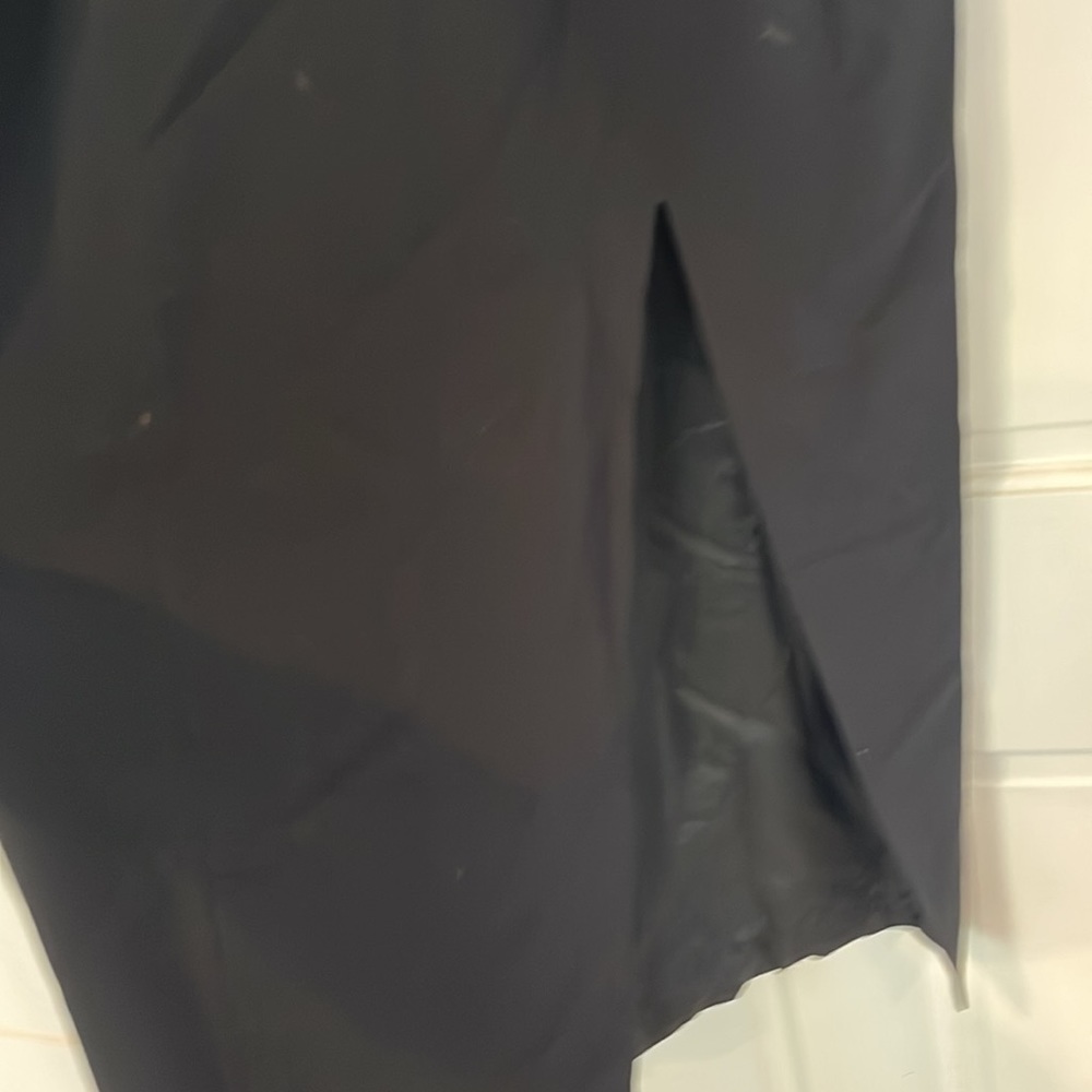 Tahari Black Dress Size 6 with Chiffon Jacket - Picture 4 of 6